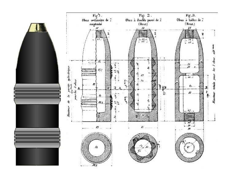 Obus chemisé plomb - Forum PAGES 14-18